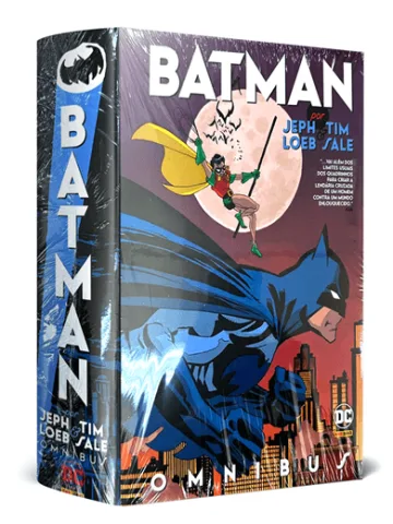 Capa Batman de Jeph Loeb & Tim Sale — Omnibus